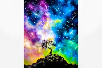 All Ages Paint Nite: Desert Starry Night II